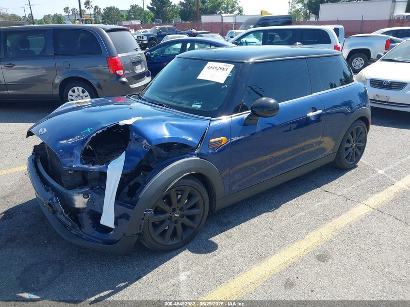 2018 Mini Hard top VIN WMWXP5C56J2G64033 IAAI salvage auction — FRONT END, Salvage (California), sold $1,150 on 2026-08-11 (photo 2)