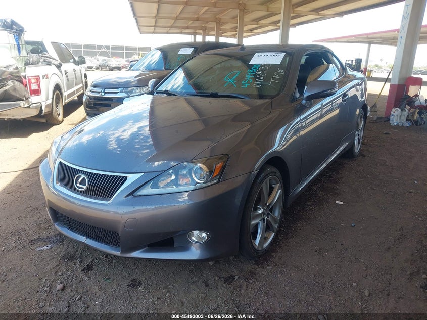 2015 Lexus Is 250c VIN JTHFF2C28F2533081 IAAI salvage auction — NORMAL WEAR, Clear (Arizona), sold $11,250 on 2026-07-14 (photo 2)