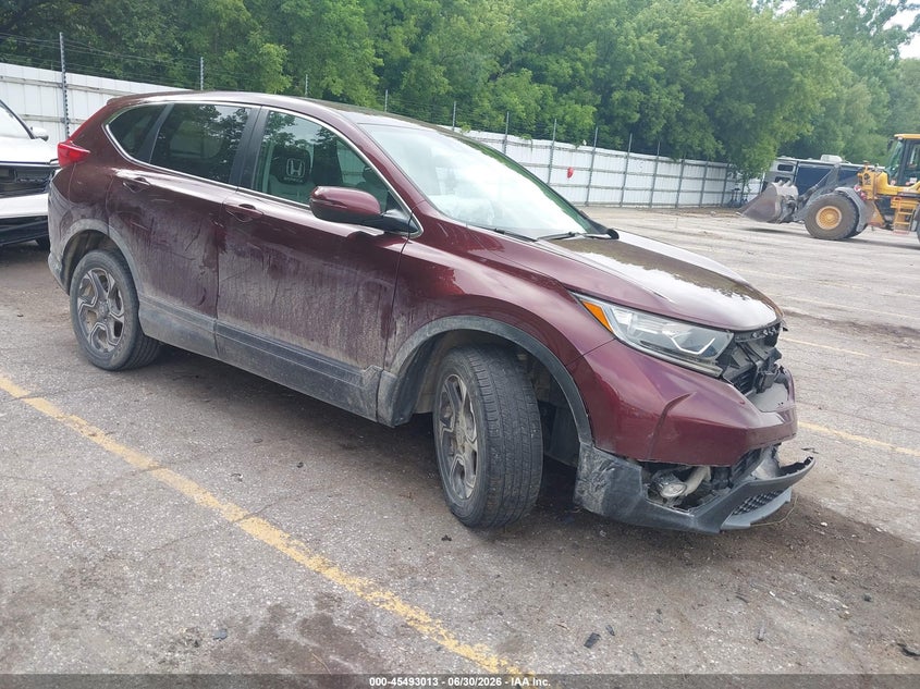 2018 Honda Cr-v VIN 7FARW2H5XJE036433 IAAI salvage auction — FRONT END, Clear (Michigan), sold $4,850 on 2026-07-22 (photo 1)