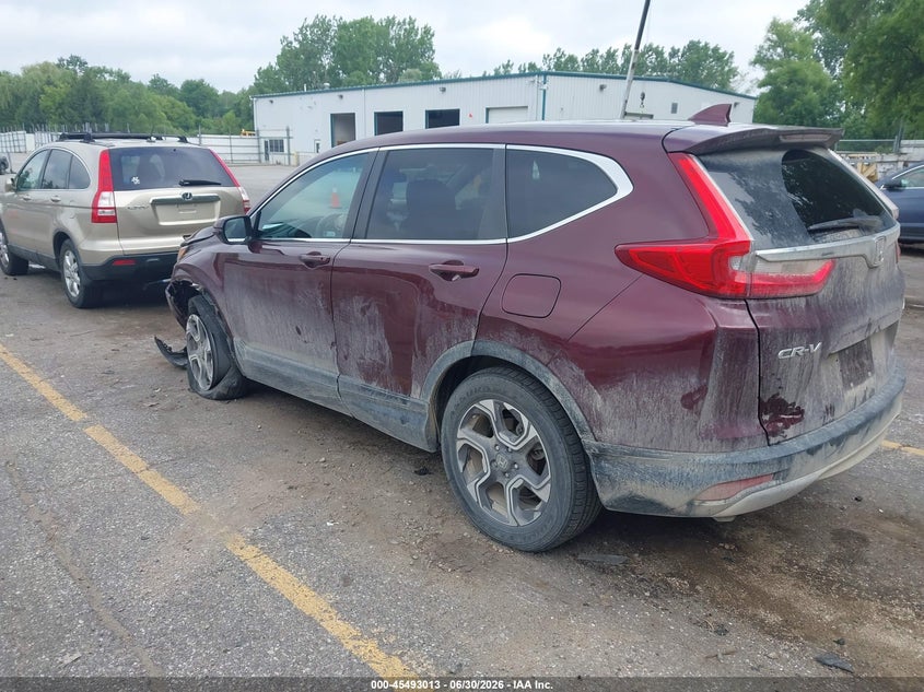 2018 Honda Cr-v VIN 7FARW2H5XJE036433 IAAI salvage auction — FRONT END, Clear (Michigan), sold $4,850 on 2026-07-22 (photo 3)