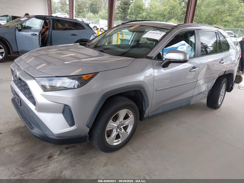 2020 Toyota Rav 4 VIN 2T3MWRFV0LW082299 IAAI salvage auction — REAR END, Bill Of Sale (Washington), sold $9,900 on 2026-07-29 (photo 2)