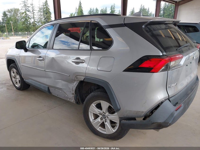 2020 Toyota Rav 4 VIN 2T3MWRFV0LW082299 IAAI salvage auction — REAR END, Bill Of Sale (Washington), sold $9,900 on 2026-07-29 (photo 3)