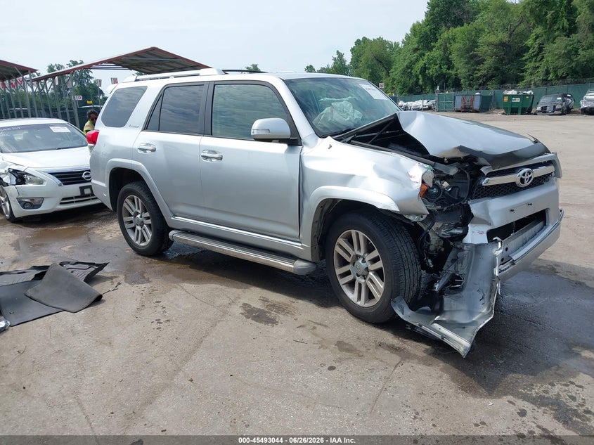 2011 Toyota 4runner VIN JTEBU5JR6B5036896 IAAI salvage auction — FRONT END, Salvage - Greater Than 75% (Maryland), sold $6,300 on 2026-07-30 (photo 1)