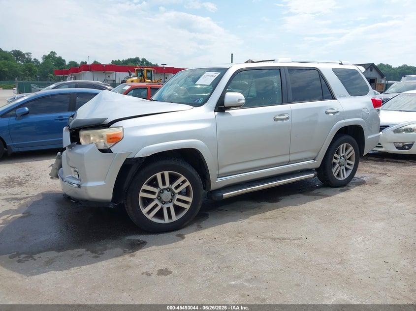 2011 Toyota 4runner VIN JTEBU5JR6B5036896 IAAI salvage auction — FRONT END, Salvage - Greater Than 75% (Maryland), sold $6,300 on 2026-07-30 (photo 2)