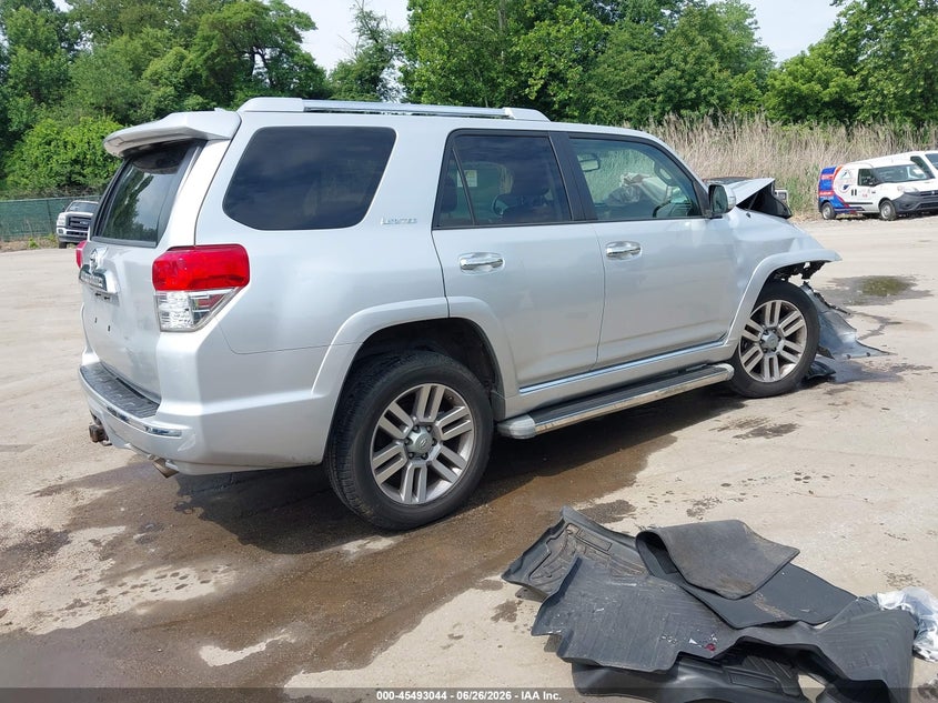 2011 Toyota 4runner VIN JTEBU5JR6B5036896 IAAI salvage auction — FRONT END, Salvage - Greater Than 75% (Maryland), sold $6,300 on 2026-07-30 (photo 4)
