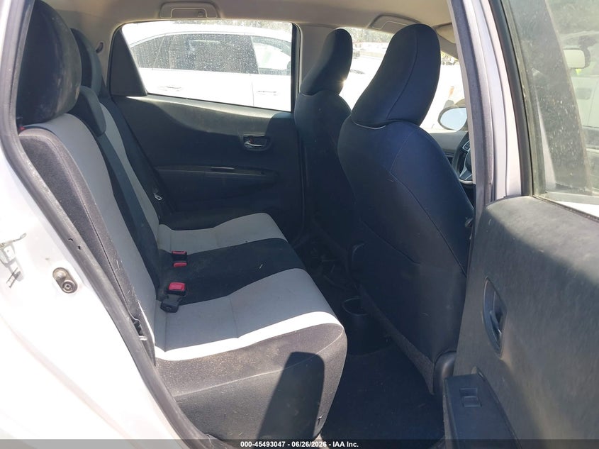2012 Toyota Yaris VIN JTDKTUD37CD531589 IAAI salvage auction — LEFT FRONT, Salvage (California), sold $1,150 on 2026-07-29 (photo 8)