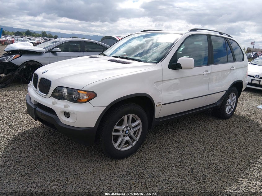 2004 BMW X5 VIN 5UXFA13534LU37658 IAAI salvage auction — NORMAL WEAR, Clear - Public Restricted (Oregon), sold $350 on 2026-07-06 (photo 2)