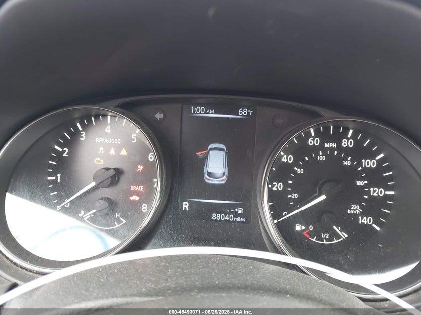 2017 Nissan Rogue VIN JN1BJ1CP3HW001854 IAAI salvage auction — NORMAL WEAR, Salvage (California), sold $700 on 2026-07-09 (photo 7)