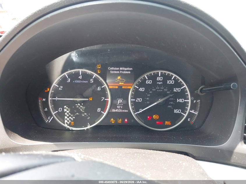 2018 Acura Ilx VIN 19UDE2F75JA008997 IAAI salvage auction — FRONT END, Salvage Title, sold $1,950 on 2026-07-26 (photo 7)
