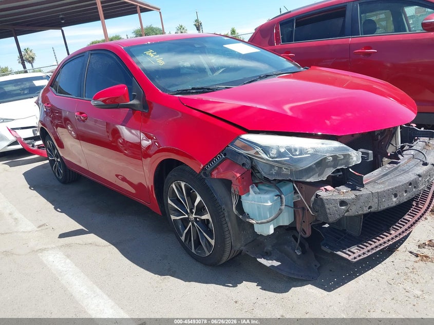 2017 Toyota Corolla VIN 5YFBURHE2HP644781 IAAI salvage auction — FRONT END, Salvage (California), sold $2,350 on 2026-07-11 (photo 1)