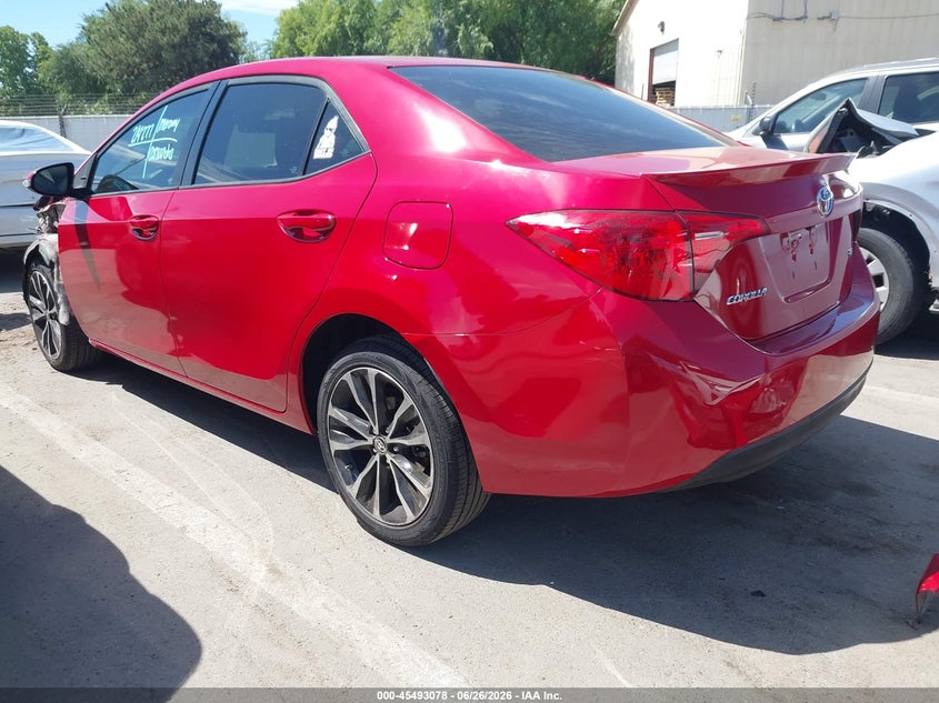 2017 Toyota Corolla VIN 5YFBURHE2HP644781 IAAI salvage auction — FRONT END, Salvage (California), sold $2,350 on 2026-07-11 (photo 3)