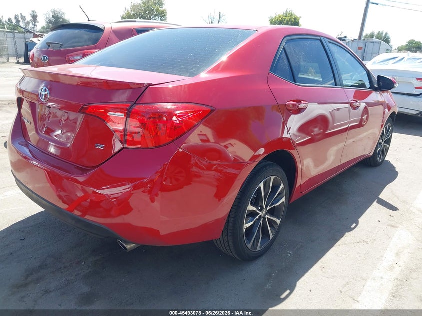 2017 Toyota Corolla VIN 5YFBURHE2HP644781 IAAI salvage auction — FRONT END, Salvage (California), sold $2,350 on 2026-07-11 (photo 4)