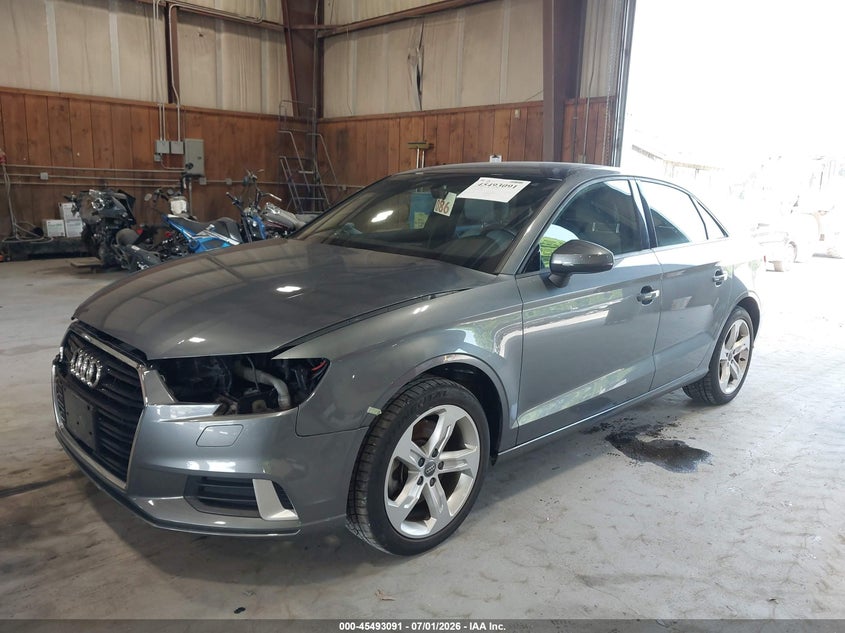 2017 Audi A3 VIN WAUB8GFF2H1071340 IAAI salvage auction — FRONT END, Salvage Title, sold $3,300 on 2026-07-30 (photo 2)