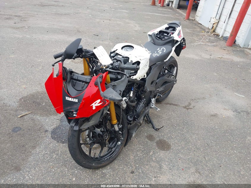 2026 Yamaha VIN MH3RH25E3TK010225 IAAI salvage auction — FRONT END, Salvage Title, sold $1,600 on 2026-09-02 (photo 2)