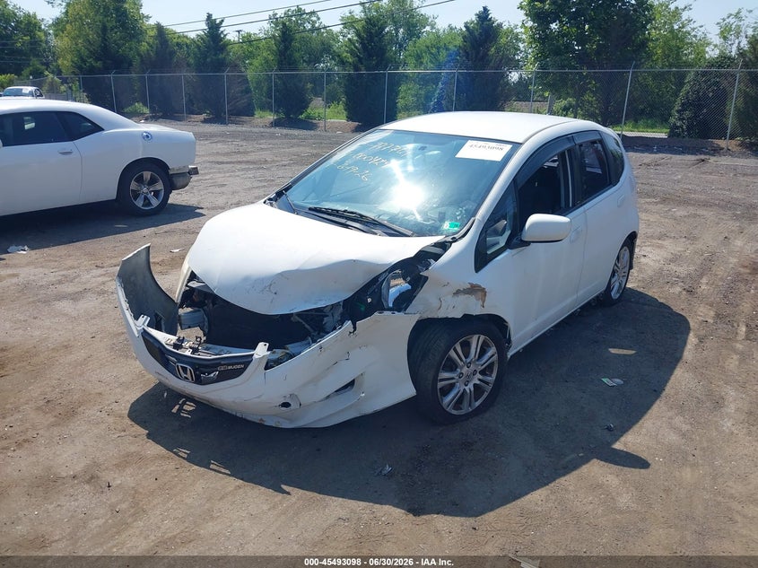 2009 Honda Fit VIN JHMGE88469C000424 IAAI salvage auction — FRONT END, Clear (Virginia), sold $450 on 2026-07-28 (photo 2)