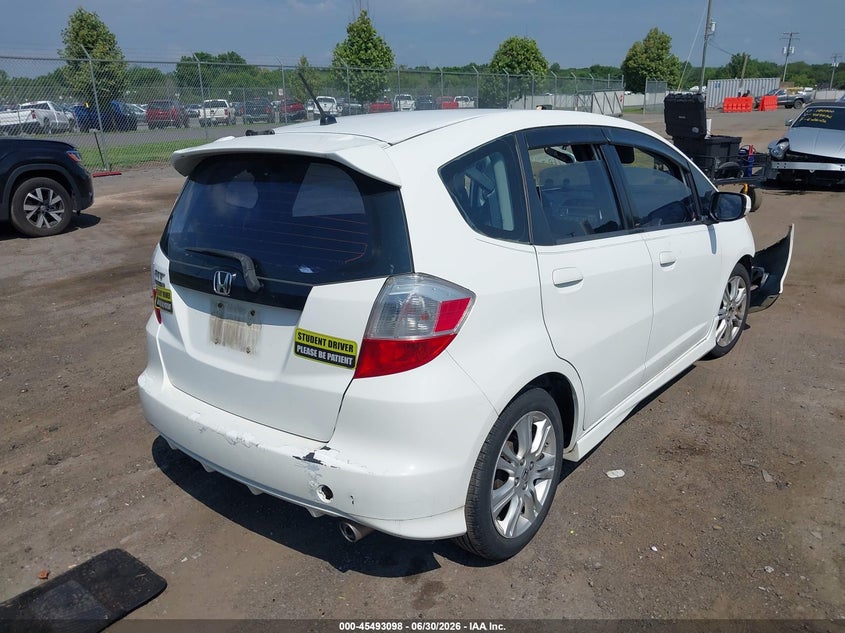 2009 Honda Fit VIN JHMGE88469C000424 IAAI salvage auction — FRONT END, Clear (Virginia), sold $450 on 2026-07-28 (photo 4)