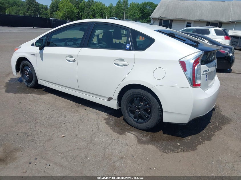 2013 Toyota Prius VIN JTDKN3DU4D5542901 IAAI salvage auction — FRONT END, Salvage Title, sold $2,300 on 2026-07-29 (photo 3)