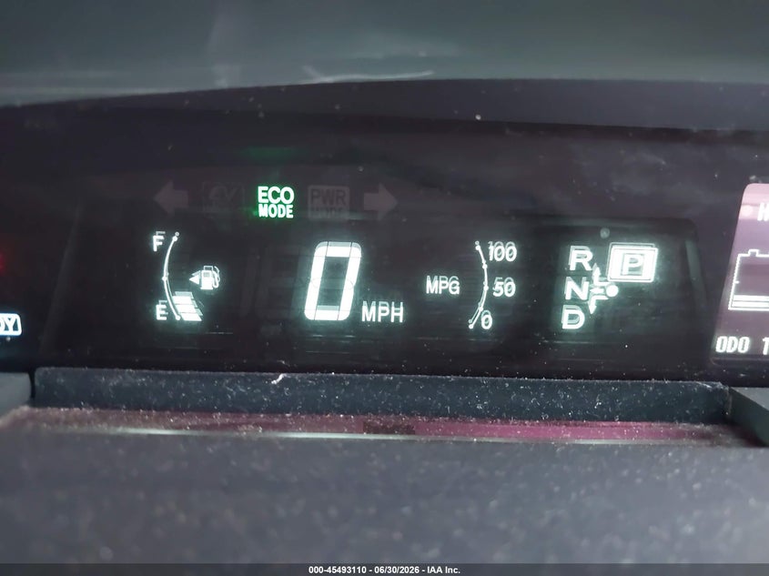 2013 Toyota Prius VIN JTDKN3DU4D5542901 IAAI salvage auction — FRONT END, Salvage Title, sold $2,300 on 2026-07-29 (photo 7)