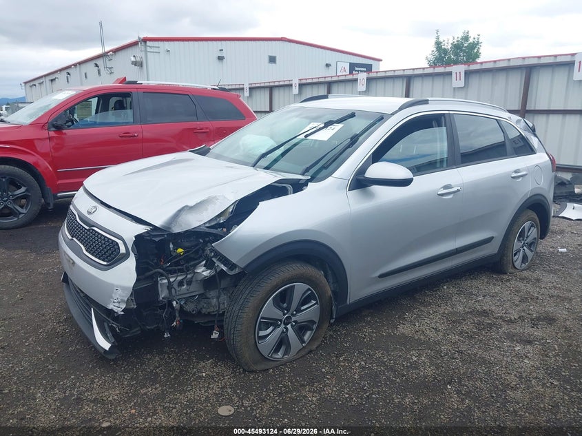 2019 Kia Niro VIN KNDCB3LC2K5353571 IAAI salvage auction — LEFT FRONT, Bill Of Sale (Washington), sold $2,100 on 2026-07-28 (photo 2)