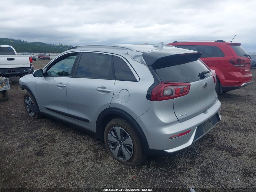 2019 Kia Niro VIN KNDCB3LC2K5353571 IAAI salvage auction — LEFT FRONT, Bill Of Sale (Washington), sold $2,100 on 2026-07-28 (photo 3)