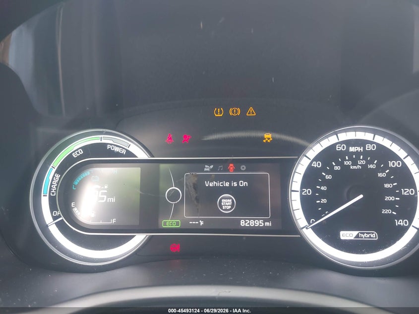 2019 Kia Niro VIN KNDCB3LC2K5353571 IAAI salvage auction — LEFT FRONT, Bill Of Sale (Washington), sold $2,100 on 2026-07-28 (photo 7)