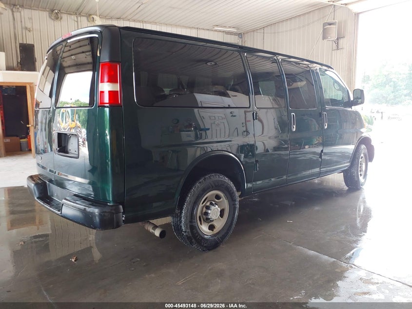 2015 Chevrolet Express VIN 1GAWGPFG9F1254417 IAAI salvage auction — REAR END, Sf97 (Washington), sold $25 on 2026-09-15 (photo 4)