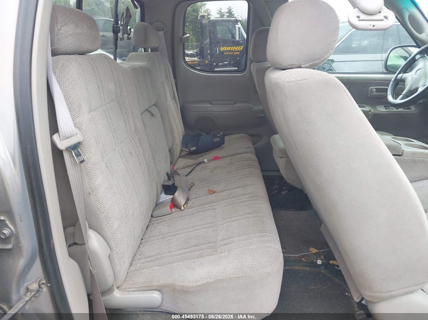 2002 Toyota Tundra VIN 5TBBT44122S302182 IAAI salvage auction — FRONT & REAR, Clear (Massachusetts), sold $750 on 2026-07-31 (photo 8)