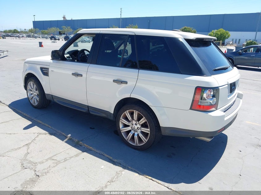 2010 Land rover Range rover sport VIN SALSH2E41AA246925 IAAI salvage auction — NORMAL WEAR, Clear - Dealer Only (California), sold $650 on 2026-07-29 (photo 3)