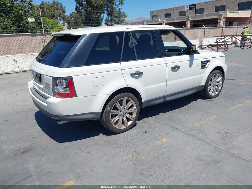 2010 Land rover Range rover sport VIN SALSH2E41AA246925 IAAI salvage auction — NORMAL WEAR, Clear - Dealer Only (California), sold $650 on 2026-07-29 (photo 4)