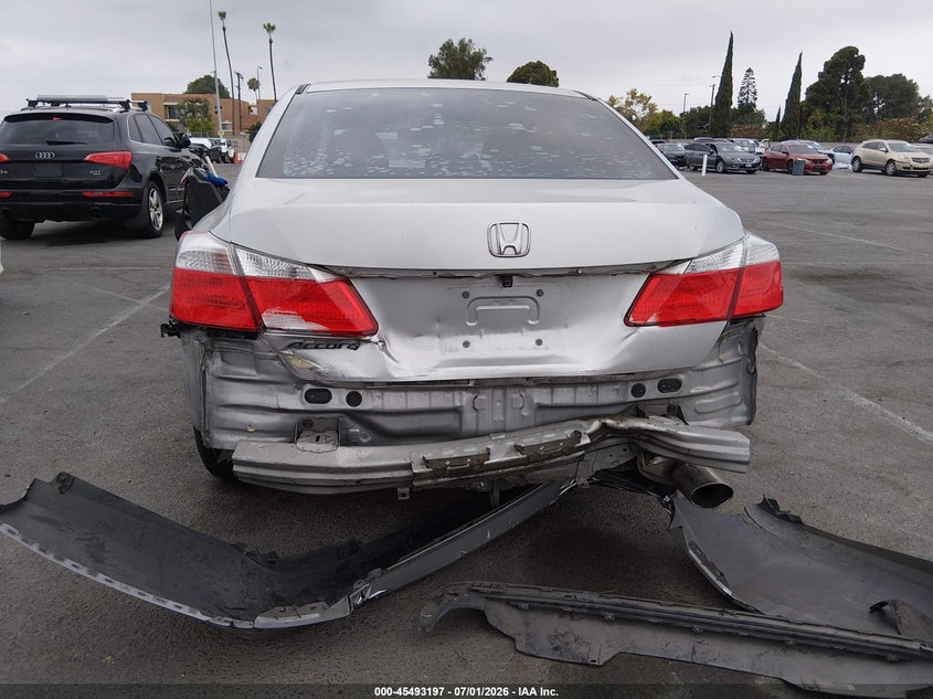 2015 Honda Accord VIN 1HGCR2F33FA033210 IAAI salvage auction — REAR END, Salvage (California), sold $1,250 on 2026-07-09 (photo 6)