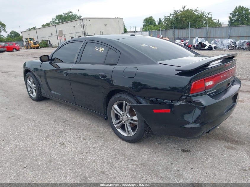 2013 Dodge Charger VIN 2C3CDXJG6DH541209 IAAI salvage auction — FRONT & REAR, Salvage Title, sold $1,000 on 2026-07-31 (photo 3)