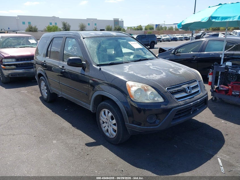 2006 Honda Cr-v VIN JHLRD78906C021626 IAAI salvage auction — SIDE, Salvage Certificate (California), sold $25 on 2026-07-24 (photo 1)