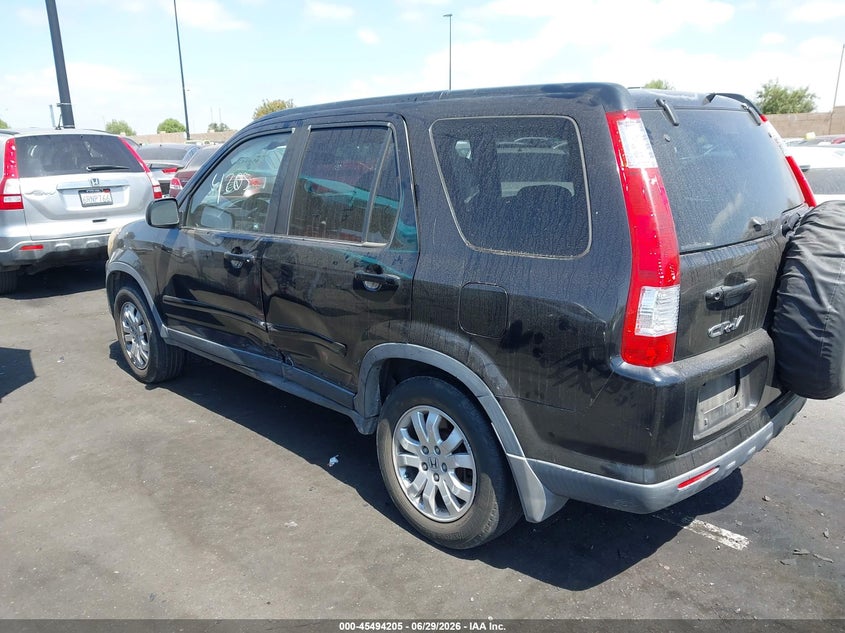 2006 Honda Cr-v VIN JHLRD78906C021626 IAAI salvage auction — SIDE, Salvage Certificate (California), sold $25 on 2026-07-24 (photo 3)