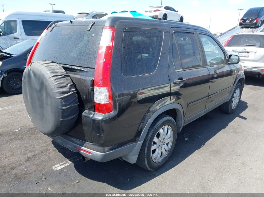 2006 Honda Cr-v VIN JHLRD78906C021626 IAAI salvage auction — SIDE, Salvage Certificate (California), sold $25 on 2026-07-24 (photo 4)