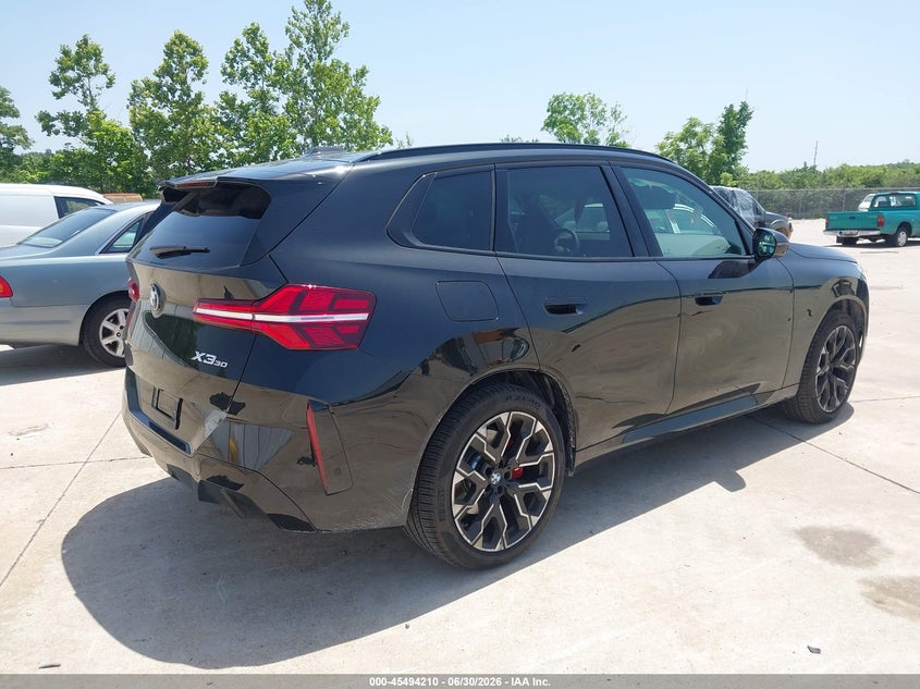2026 BMW X3 VIN 5UX53GP07T9190308 IAAI salvage auction — SIDE, Salvage Title, sold $28,500 on 2026-07-26 (photo 4)
