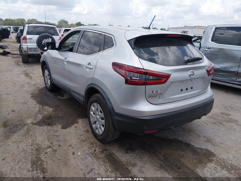2020 Nissan Rogue VIN JN1BJ1CV4LW253524 IAAI salvage auction — FRONT END, Salvage (Texas), sold $2,125 on 2026-07-22 (photo 3)