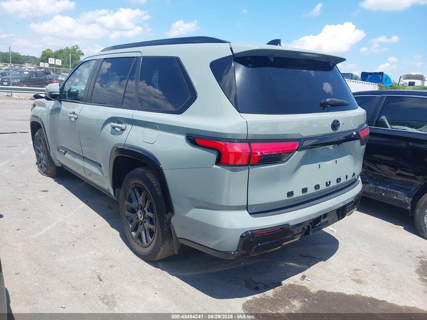 2024 Toyota Sequoia VIN 7SVAAABA7RX026795 IAAI salvage auction — FRONT END, Salvage (North Carolina), sold $37,450 on 2026-07-29 (photo 3)