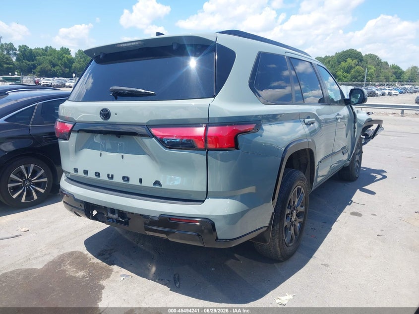 2024 Toyota Sequoia VIN 7SVAAABA7RX026795 IAAI salvage auction — FRONT END, Salvage (North Carolina), sold $37,450 on 2026-07-29 (photo 4)