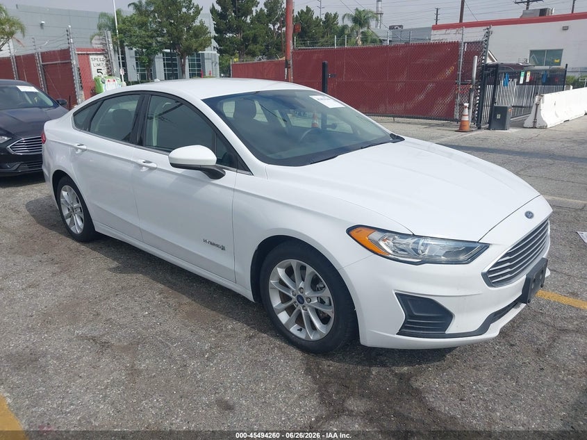 2019 Ford Fusion VIN 3FA6P0LU4KR211537 IAAI salvage auction — FRONT END, Sf97 (California), sold $10,300 on 2026-07-28 (photo 1)
