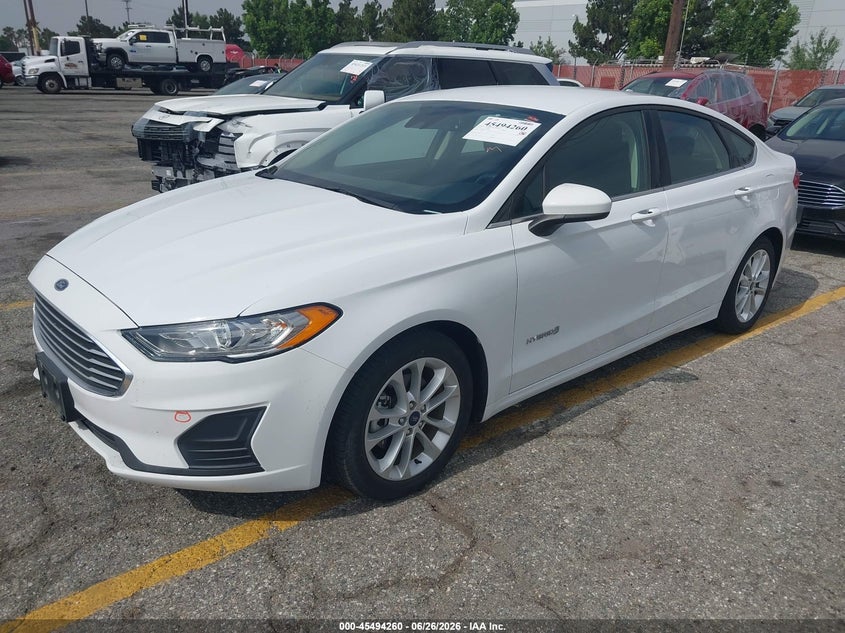 2019 Ford Fusion VIN 3FA6P0LU4KR211537 IAAI salvage auction — FRONT END, Sf97 (California), sold $10,300 on 2026-07-28 (photo 2)