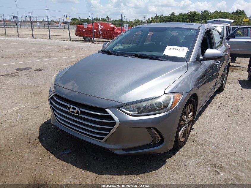 2017 Hyundai Elantra VIN KMHD84LF7HU407458 IAAI salvage auction — NORMAL WEAR, Clear (Louisiana), sold $3,950 on 2026-07-06 (photo 2)