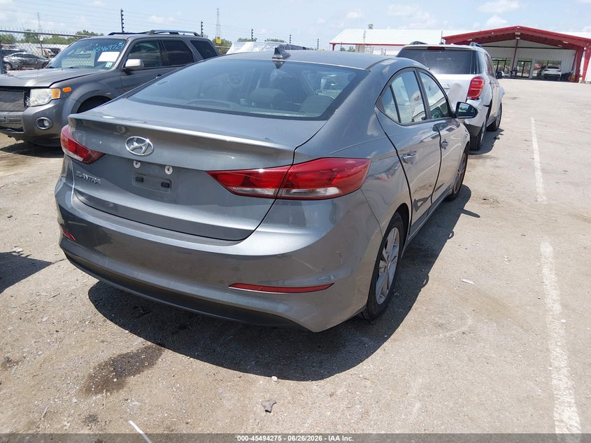 2017 Hyundai Elantra VIN KMHD84LF7HU407458 IAAI salvage auction — NORMAL WEAR, Clear (Louisiana), sold $3,950 on 2026-07-06 (photo 4)