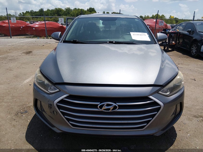 2017 Hyundai Elantra VIN KMHD84LF7HU407458 IAAI salvage auction — NORMAL WEAR, Clear (Louisiana), sold $3,950 on 2026-07-06 (photo 6)