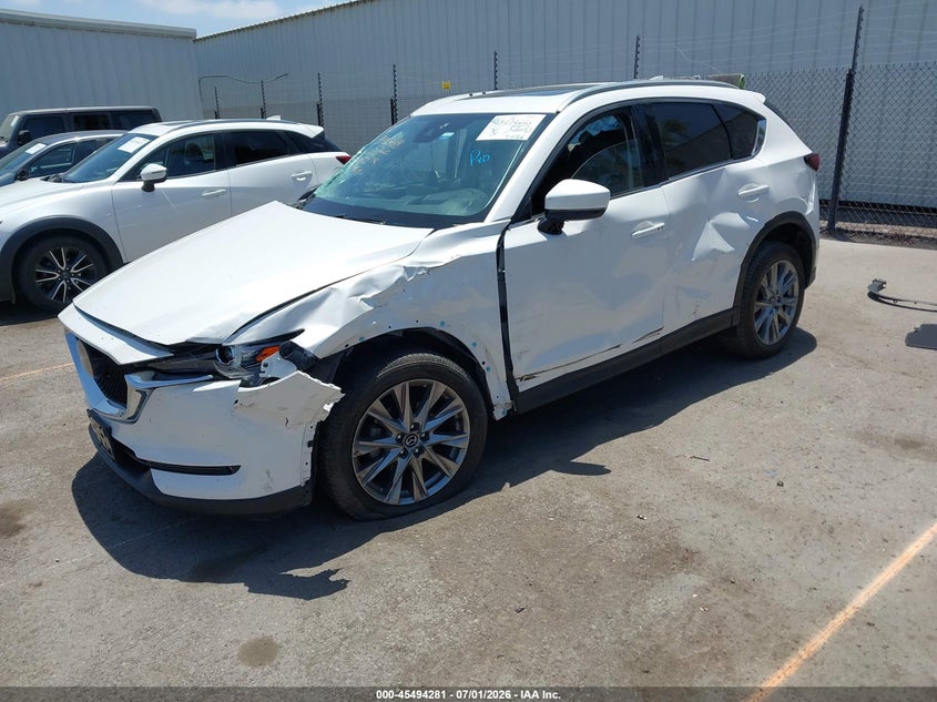 2021 Mazda Cx-5 VIN JM3KFADMXM1367568 IAAI salvage auction — SIDE, Salvage (California), sold $3,500 on 2026-07-28 (photo 2)