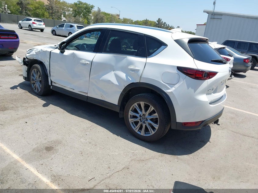 2021 Mazda Cx-5 VIN JM3KFADMXM1367568 IAAI salvage auction — SIDE, Salvage (California), sold $3,500 on 2026-07-28 (photo 3)