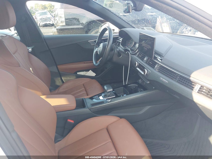 2020 Audi A4 VIN WAUDNAF43LA062782 IAAI salvage auction — REAR END, Salvage Title, sold $7,900 on 2026-07-25 (photo 5)