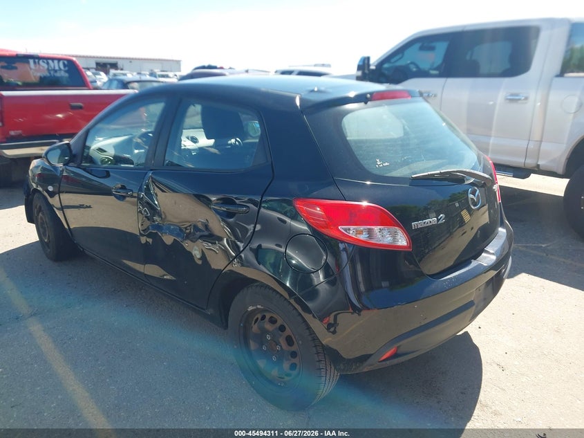 2012 Mazda 2 VIN JM1DE1KY9C0140158 IAAI salvage auction — NORMAL WEAR, Clear (Colorado), sold $600 on 2026-07-21 (photo 3)