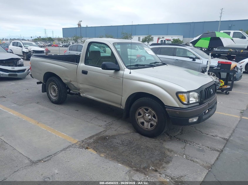 2004 Toyota Tacoma VIN 5TENL42N24Z459419 IAAI salvage auction — RIGHT SIDE, Salvage (California), sold $3,350 on 2026-07-13 (photo 1)