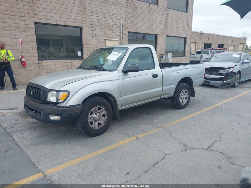 2004 Toyota Tacoma VIN 5TENL42N24Z459419 IAAI salvage auction — RIGHT SIDE, Salvage (California), sold $3,350 on 2026-07-13 (photo 2)