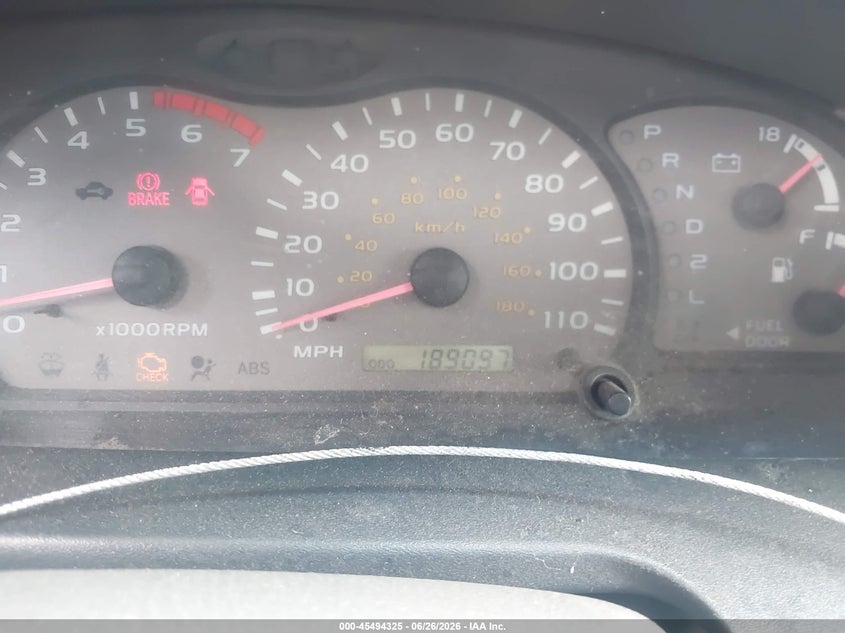 2001 Toyota Sequoia VIN 5TDZT38A31S011201 IAAI salvage auction — NORMAL WEAR, Salvage Title - Dealer (California), sold $400 on 2026-07-29 (photo 7)
